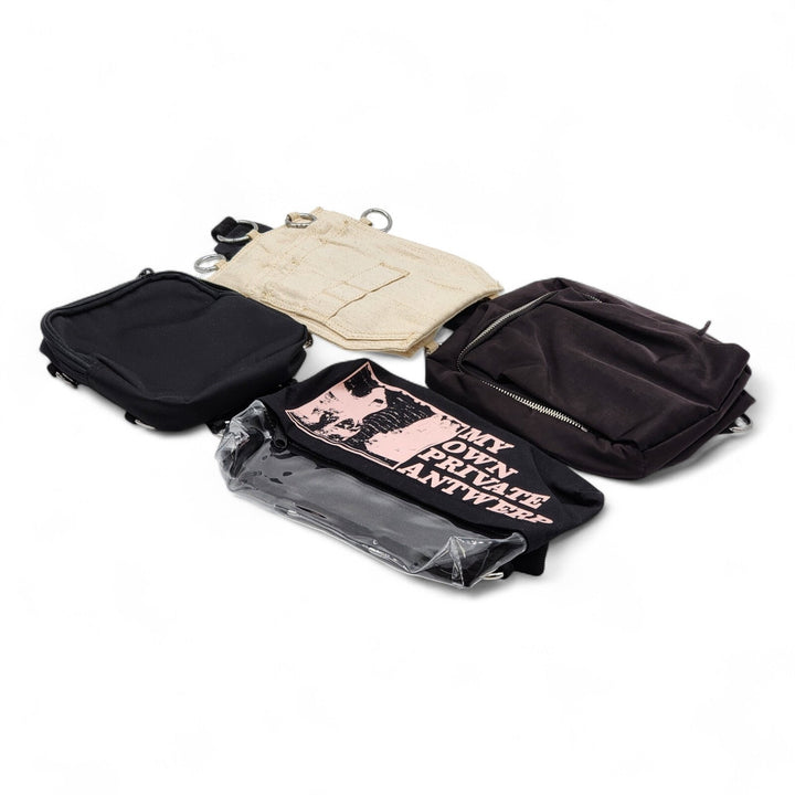 Eastpak x Raf Simons Convertible 4 Pouches and Backpack Black, White