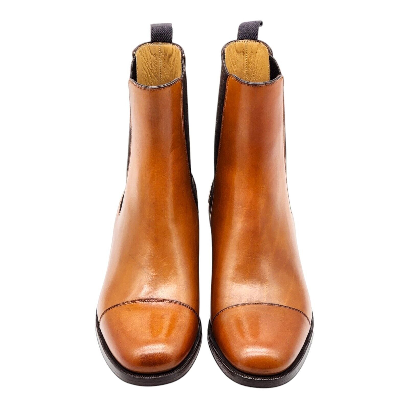 Christian Louboutin Antonio Chelsea Leather Boots - Brown - EU 39