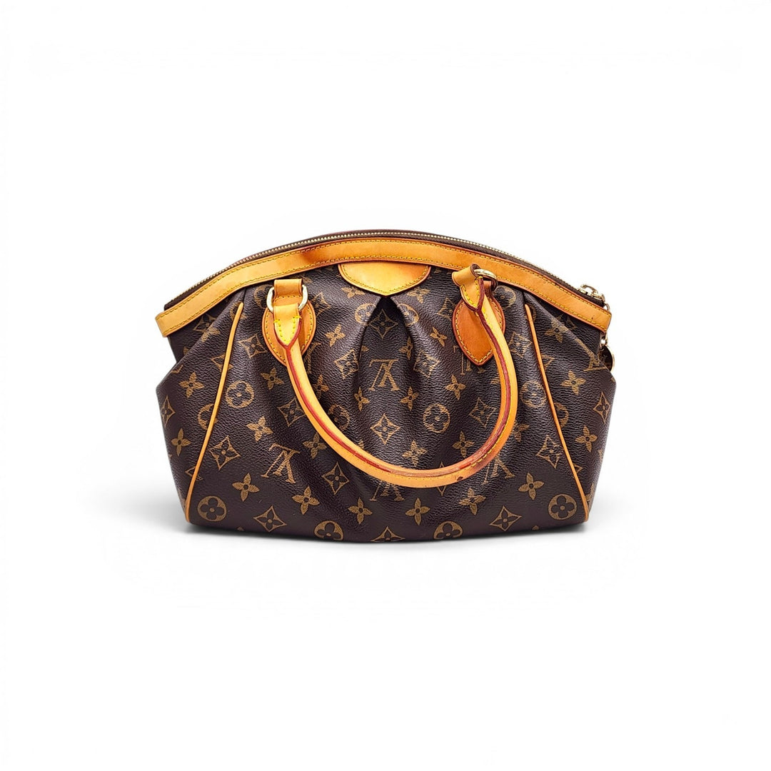 Louis Vuitton Monogram Canvas Tivoli PM Satchel Top Handle Bag