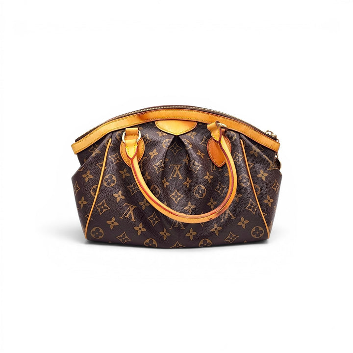 Louis Vuitton Monogram Canvas Tivoli PM Satchel Top Handle Bag