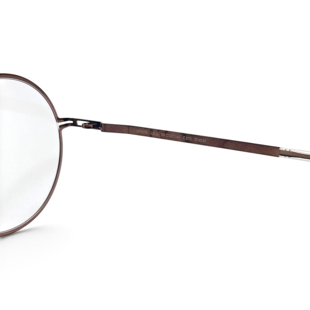 MYKITA LALE Round Eyeglasses Shiny Copper Aurore 50-22-140 C370 - NWB $850