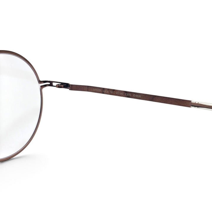 MYKITA LALE Round Eyeglasses Shiny Copper Aurore 50-22-140 C370 - NWB $850