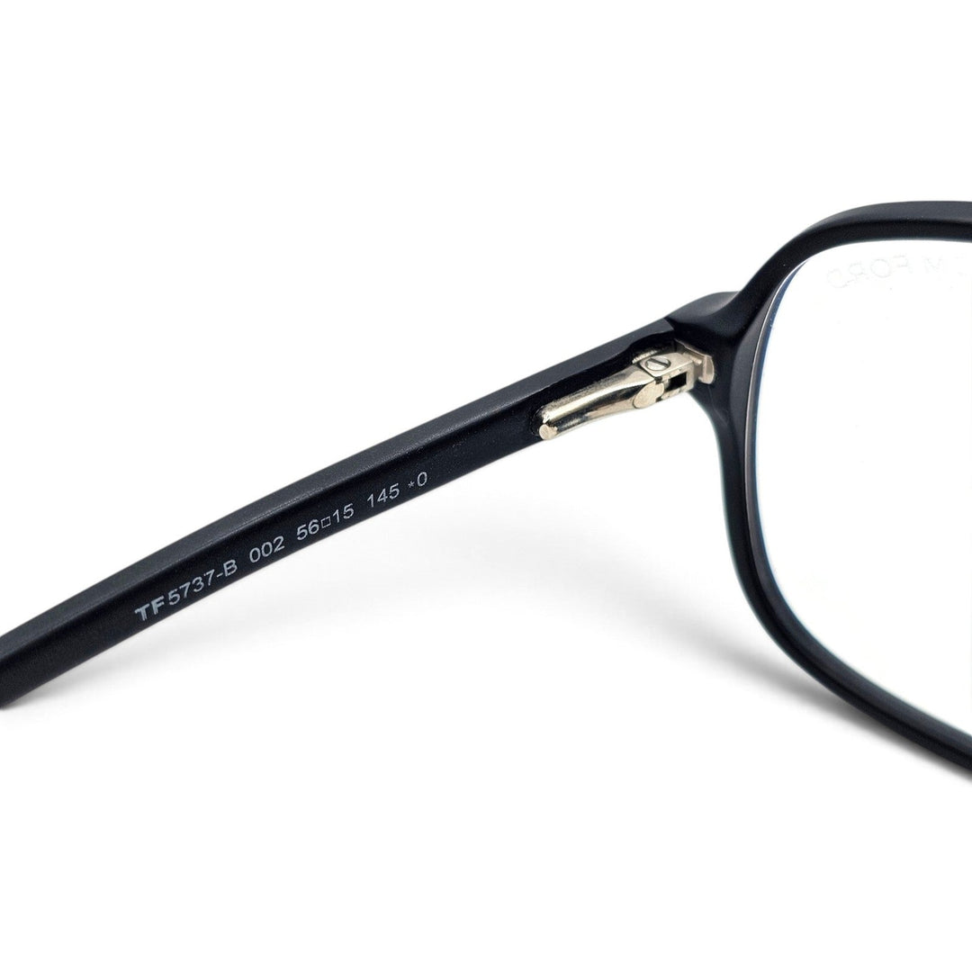 Tom Ford TF5737-B 002 Matte Black Eyeglasses 56-15-145 Full Rim - NWB