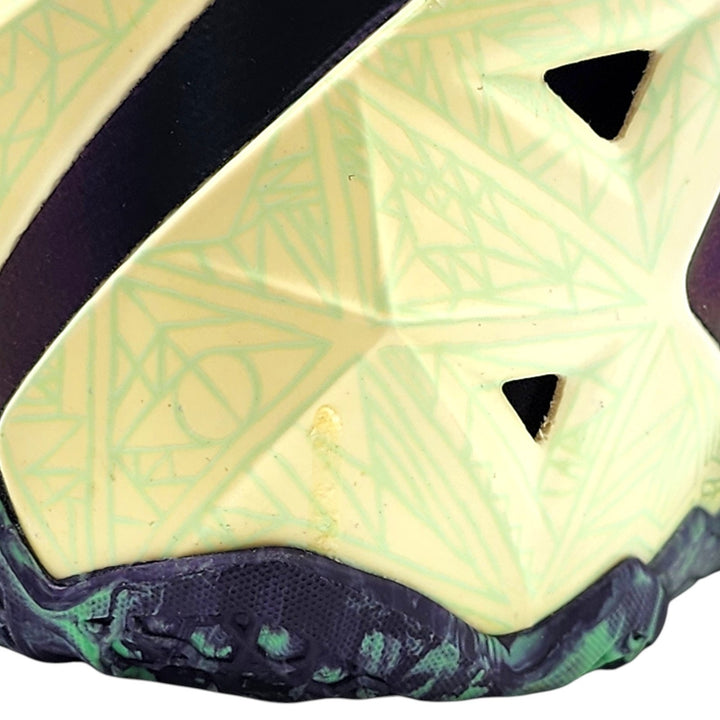 Nike LeBron 11 GS All Star 621712-701 Cashmere Green Glow Shoe EU 40 US 7Y - NWB