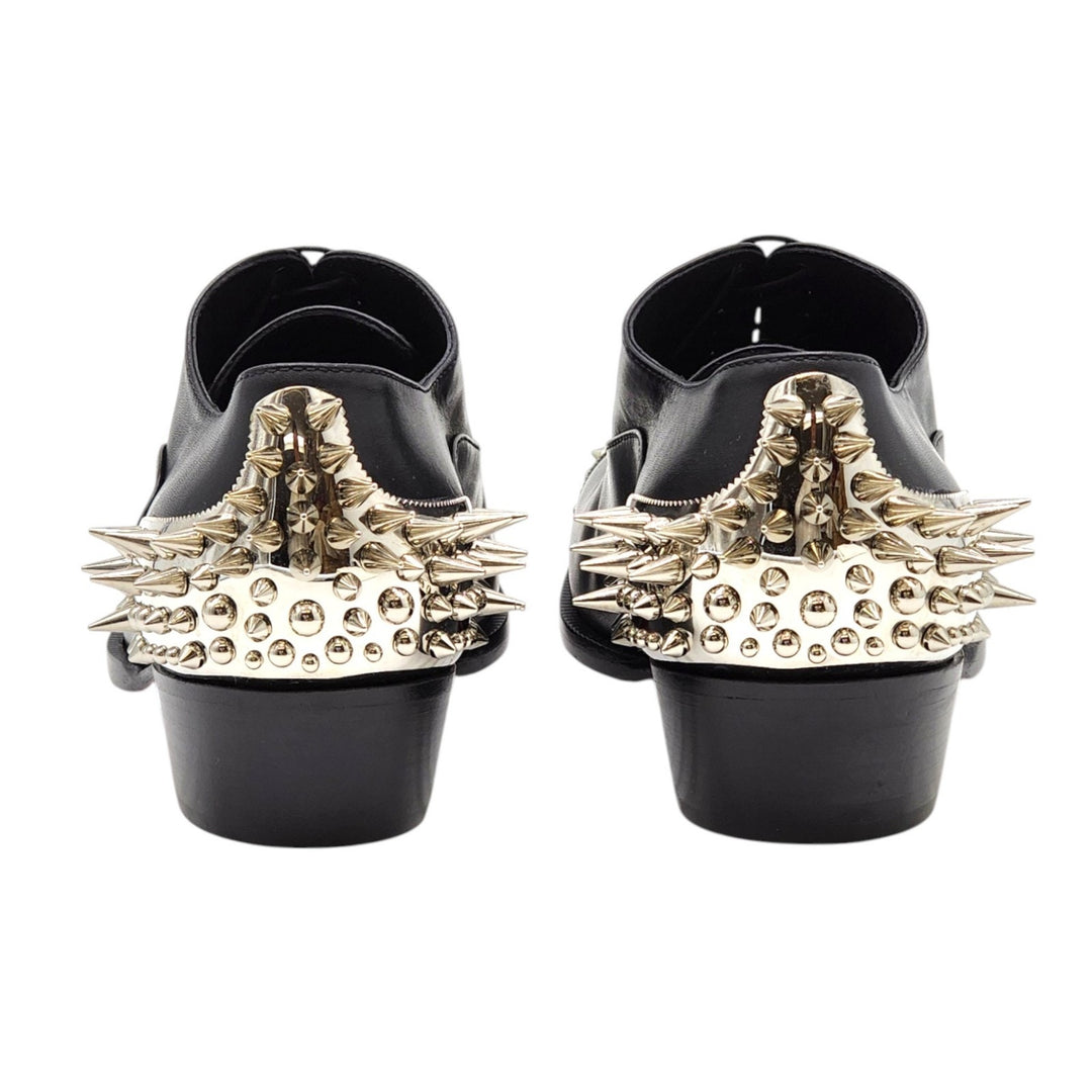 Christian Louboutin Cheliviss Meteor Leather Oxford Shoes EU 40.5 US 7.5 - $2695