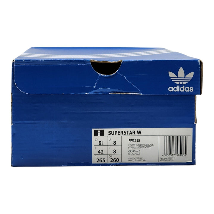 adidas Wmns Superstar Sneaker 'Metallic 3 Stripes' FW3915 9.5
