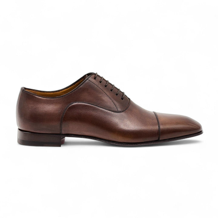 Christian Louboutin Greggo Leather Oxford Shoes in Brown EU 43.5 US 10.5