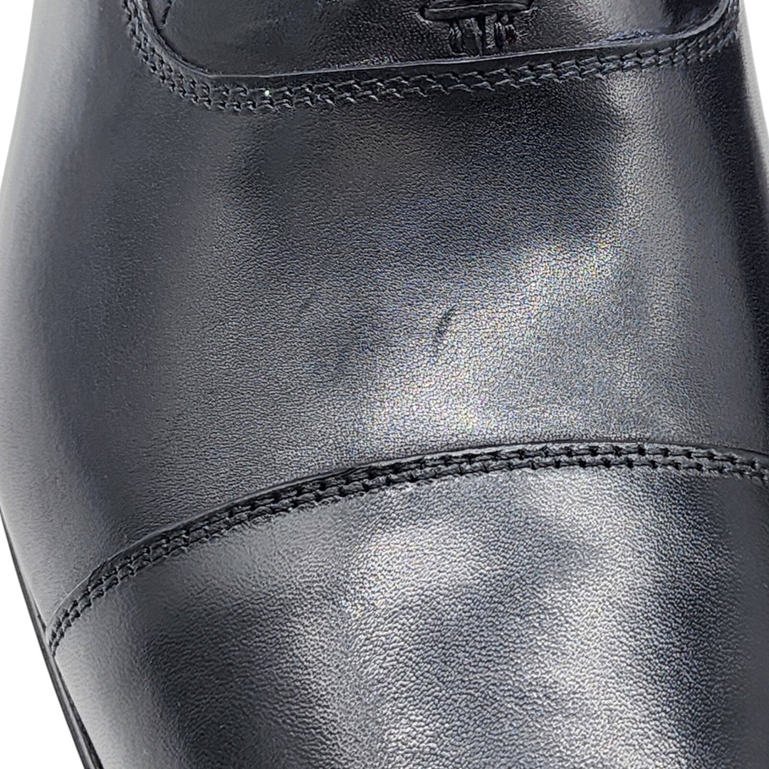 Christian Louboutin Greggo Leather Oxford Shoes Black EU 39.5 US 6.5