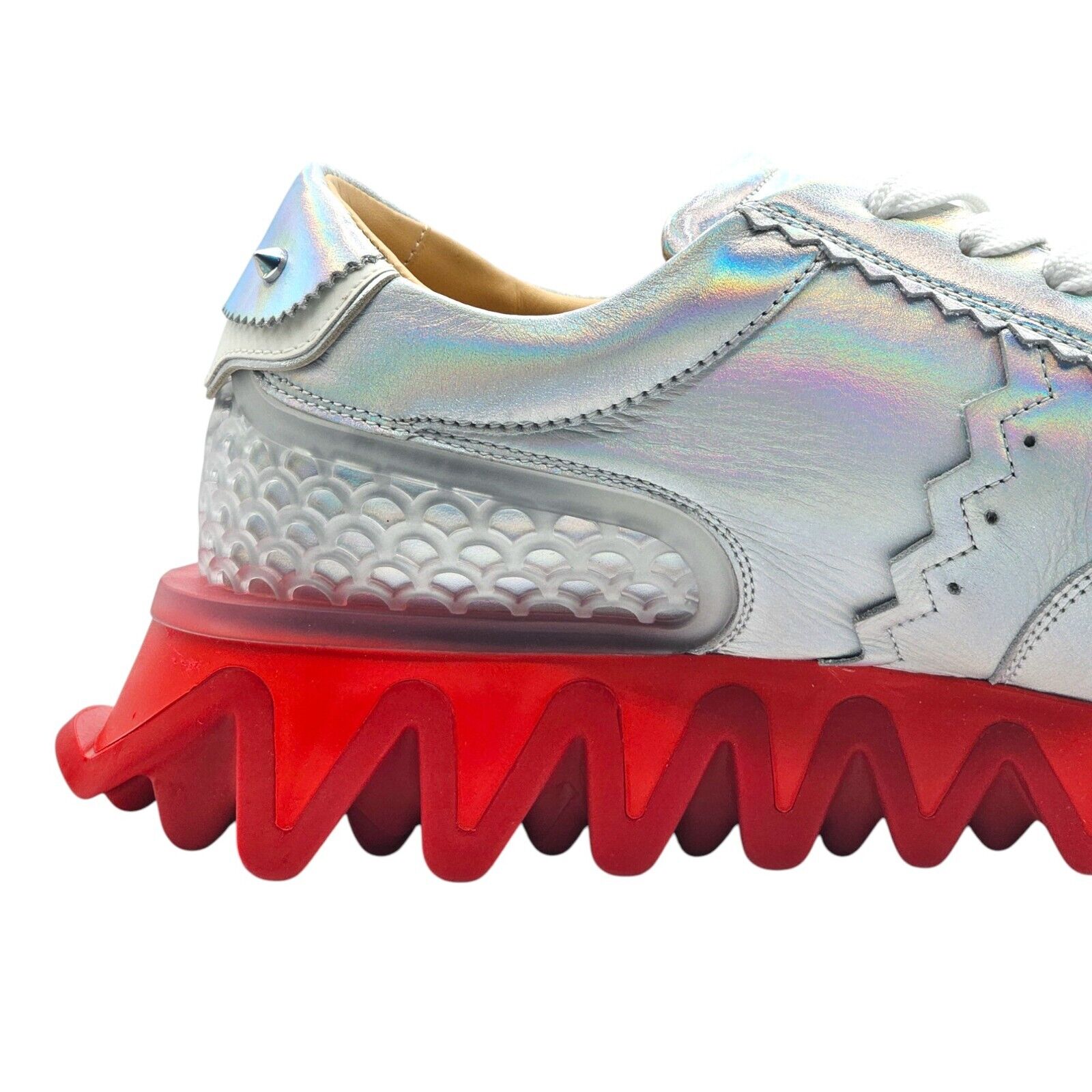 Christian Louboutin Loubishark Iridescent Sneakers - Laser