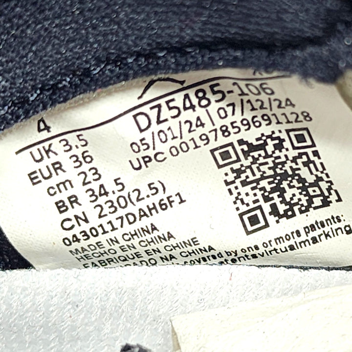 Nike Air Jordan 1 Retro High OG Black Toe Reimagined DZ5485-106 EU 36 US 4M 5.5W