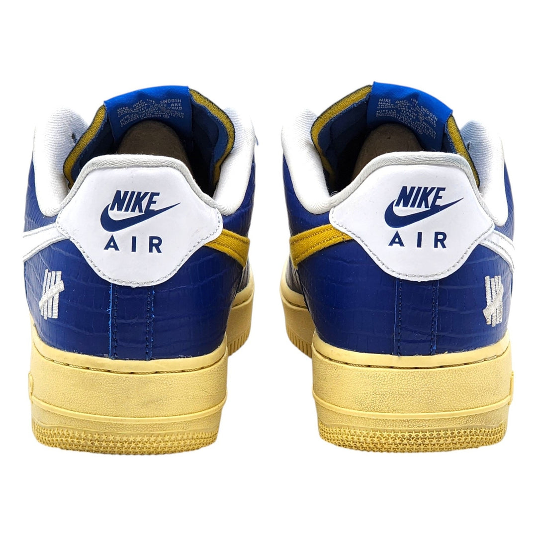 Nike Undefeated AF1 Low SP 5 On It DM8462-400 Leather Sneakers Blue 9.5
