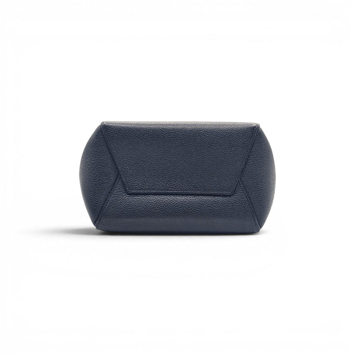 Celine Small Sangle in Black Grained Leather