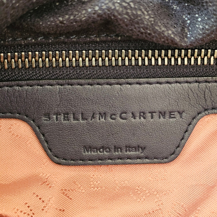 Stella McCartney Falabella Chain Trim Shoulder Bag Handbag Midnight Blue