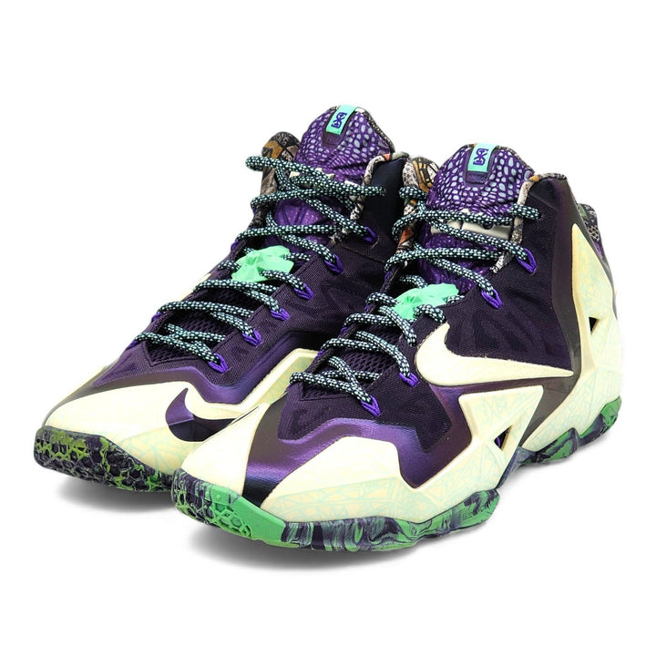 Nike LeBron 11 Gator King Gumbo 647780-735 Basketball Men's Shoes EU 43 US 9.5