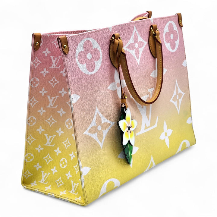 Louis Vuitton OnTheGo Tote By The Pool Monogram Giant GM Pink