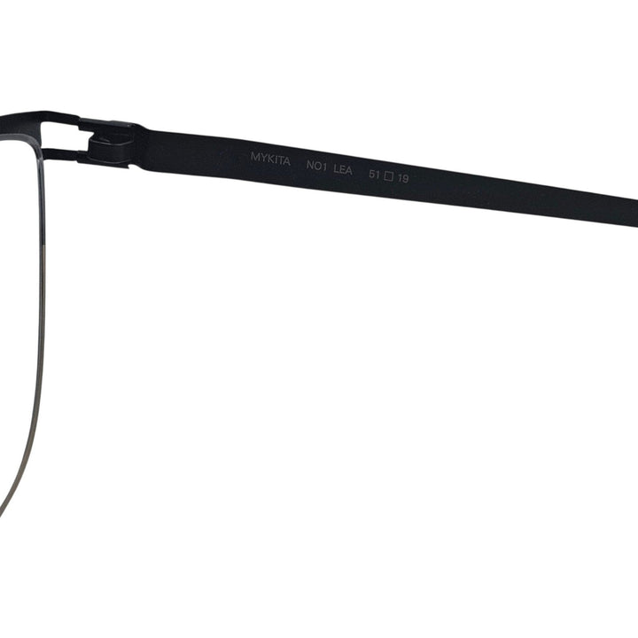 MYKITA NO1 LEA Cat Eye Eyeglasses Black Gold 51-19-150 Col 056 - NWB $850