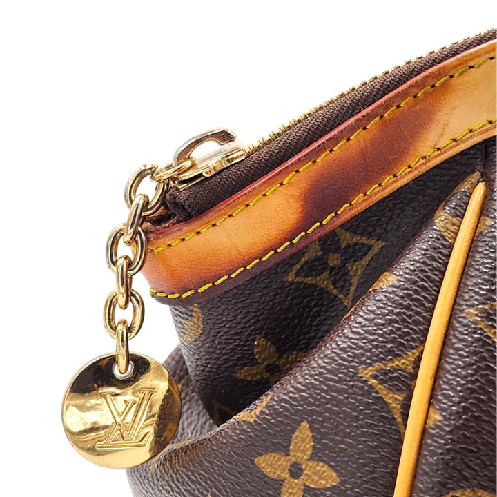Louis Vuitton Monogram Canvas Tivoli PM Satchel Top Handle Bag