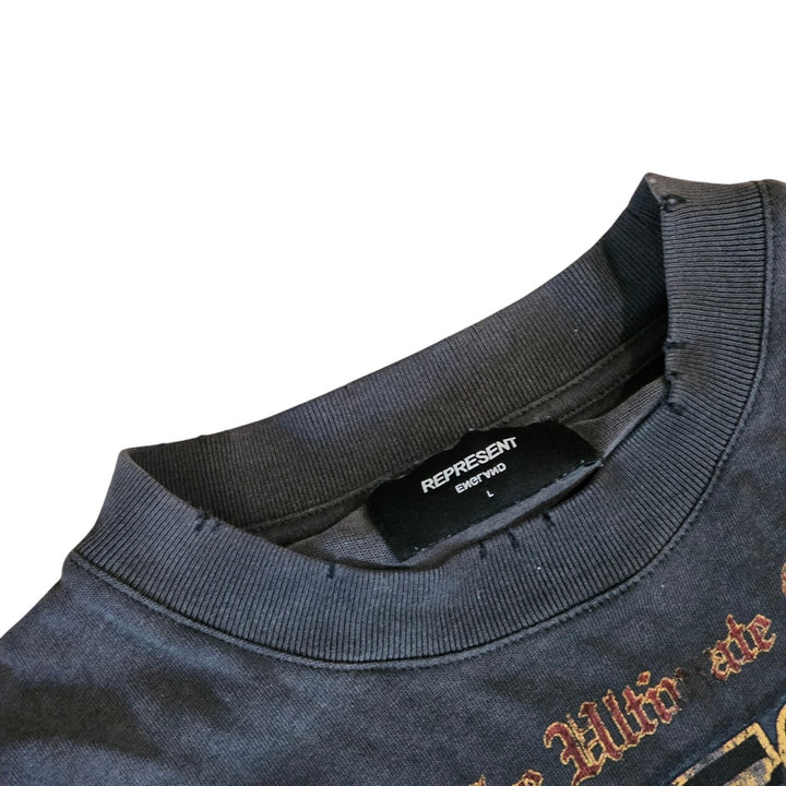 Represent x Ozzy Osbourne Ultimate Sin World Tour 86 Graphic T Shirt Large