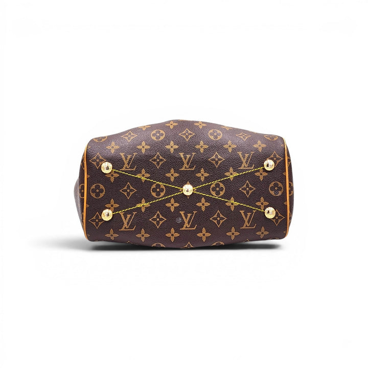 Louis Vuitton Monogram Canvas Tivoli PM Satchel Top Handle Bag