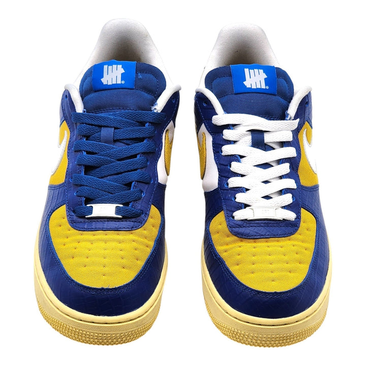 Nike Undefeated AF1 Low SP 5 On It DM8462-400 Leather Sneakers Blue 9.5