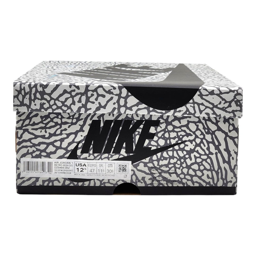 Nike Air Jordan 1 Retro OG High White Cement DZ5485-052 US 12.5 NWB