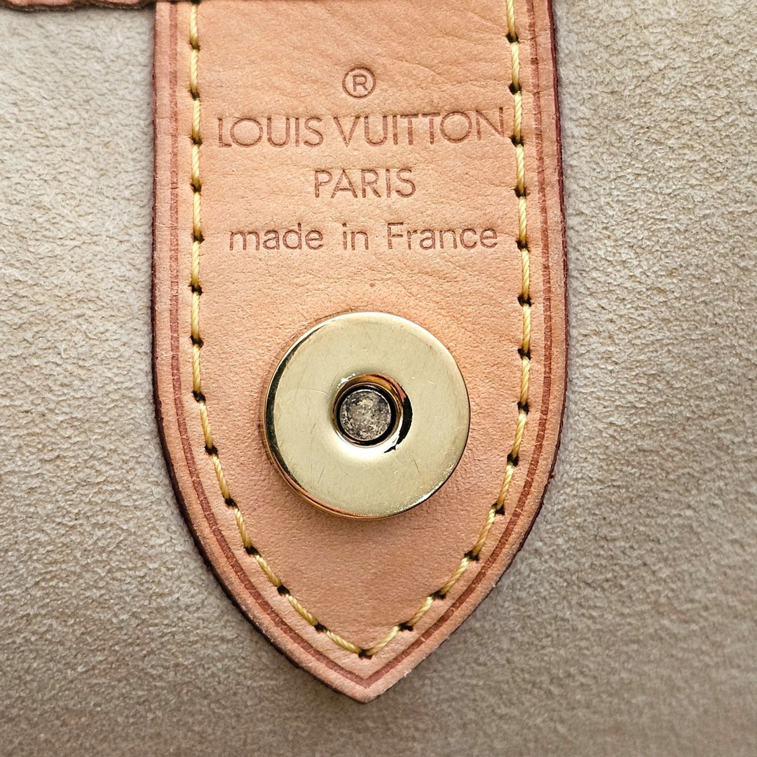 Louis Vuitton Galliera PM Damier Azur Canvas Shoulder Bag - Preowned