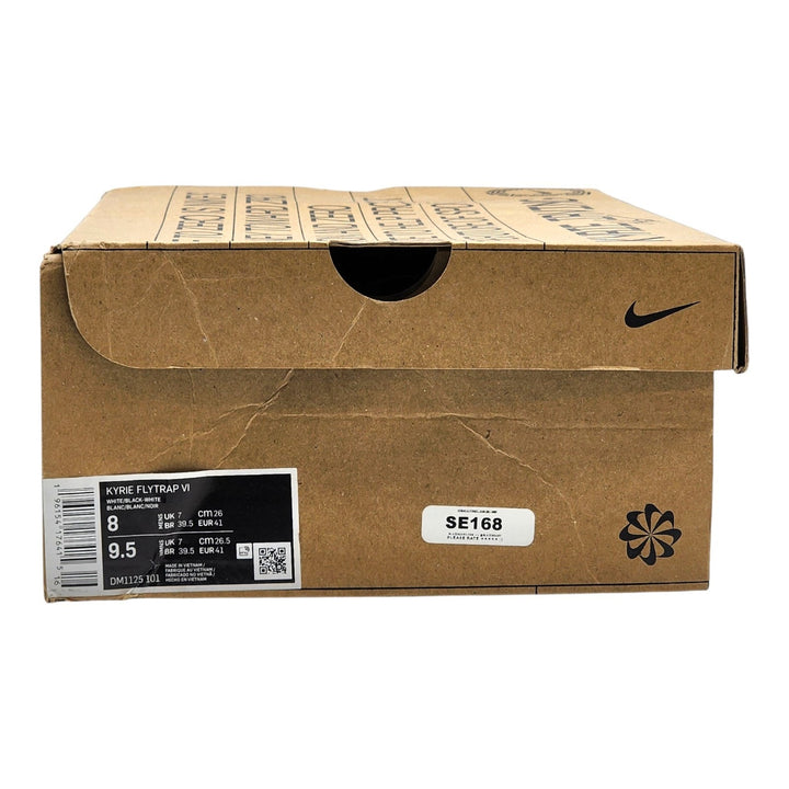 Nike Kyrie Flytrap 6 DM1125-101 Men's Sneakers White Black US 8 - NIB