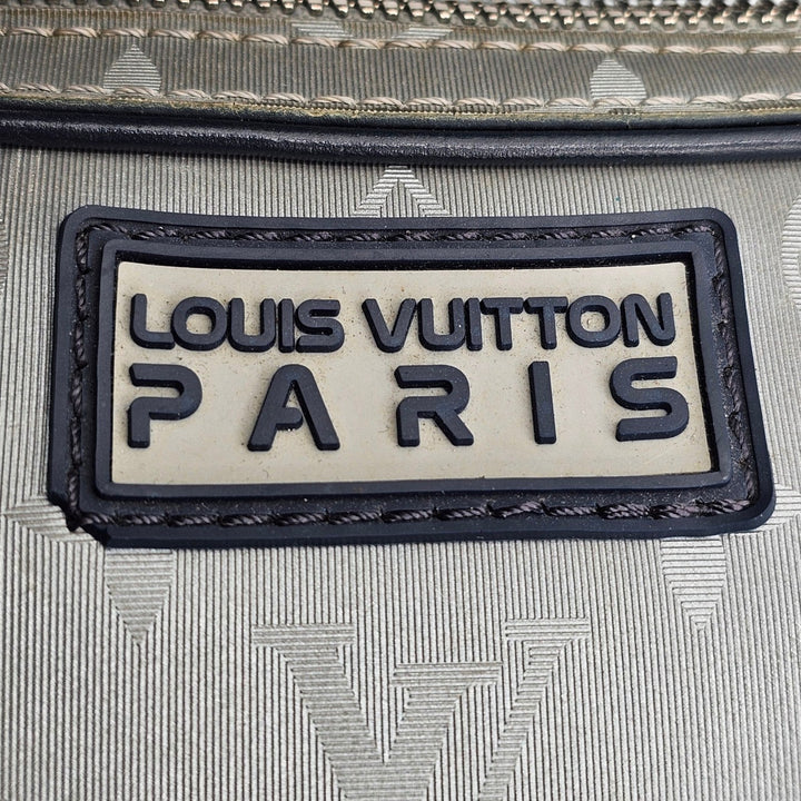 Louis Vuitton Monogram Satellite Alpha Crossbody Messenger Bag Silver M44169
