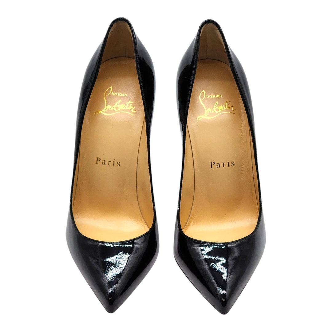 Christian Louboutin Pigalle Patent Leather Black Pumps EU 35.5 US 5 - NWB