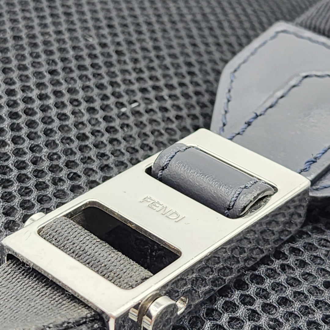 Fendi Monster Unisex Backpack Limited Edition 7VZ043 Black