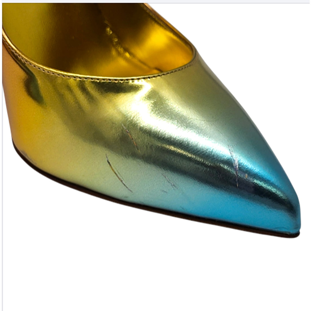 Christian Louboutin Hot Chick Leather Pumps Multicolor EU 39.5 US 9 - New $895