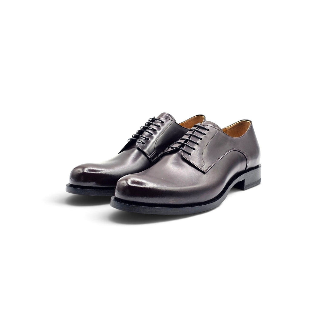 Christian Louboutin Moustachou Leather Derby Shoes Dark Brown EU 41 US 8 $1190