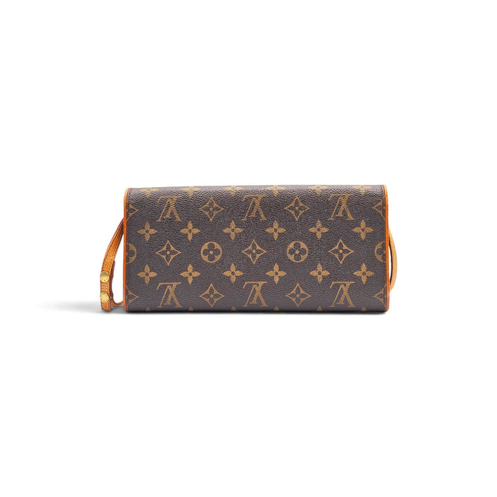 Louis Vuitton Monogram Pochette Twin GM Crossbody Shoulder Bag