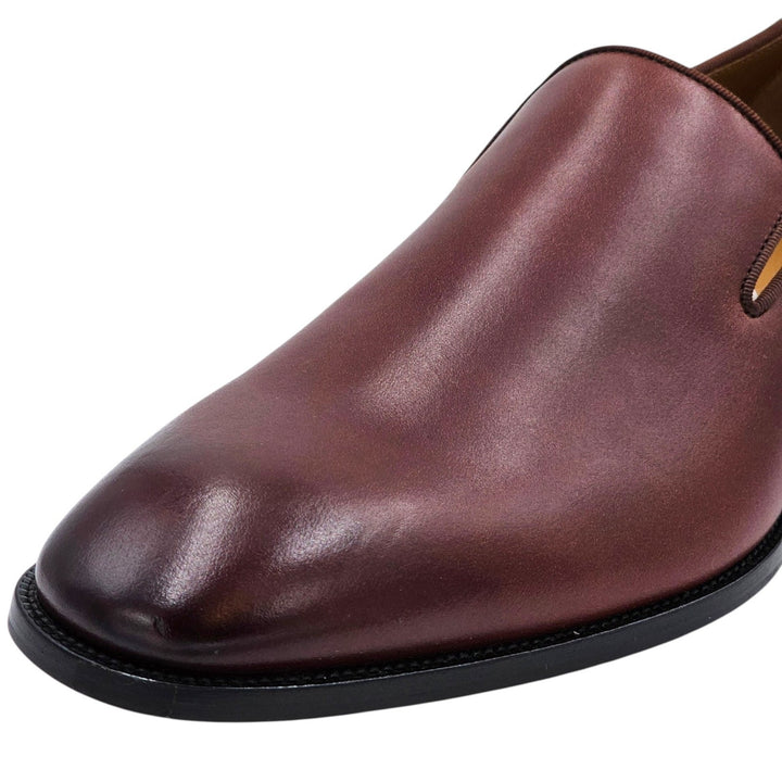 Christian Louboutin Danny Flex Leather Loafers in Brown Size 42.5 US 9.5 - $1120