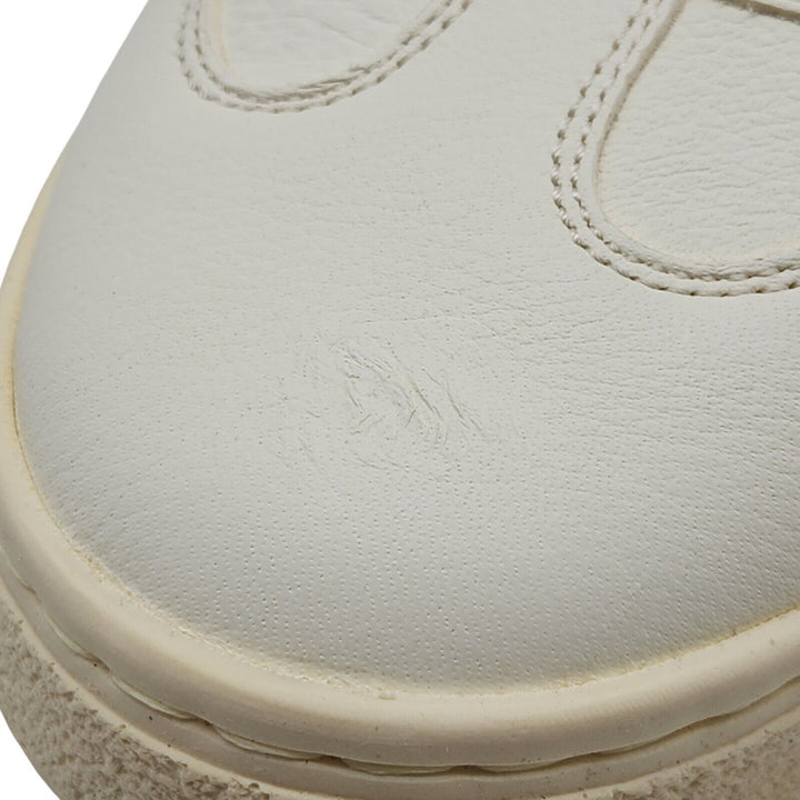 Brunello Cucinelli Deerskin Leather Low Top Sneakers Off White size 40 7US $995