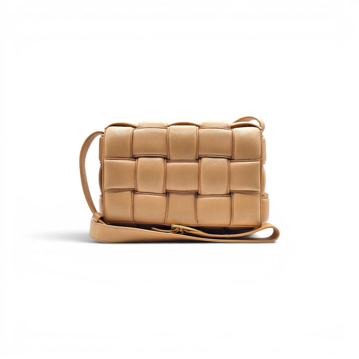 Bottega Veneta Padded Cassette Crossbody Bag Brown