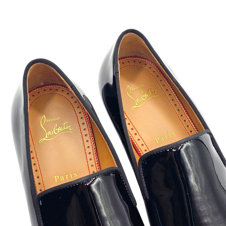 Christian Louboutin Danny Flex Patent Leather Loafers Black 41 US 8 - $1120