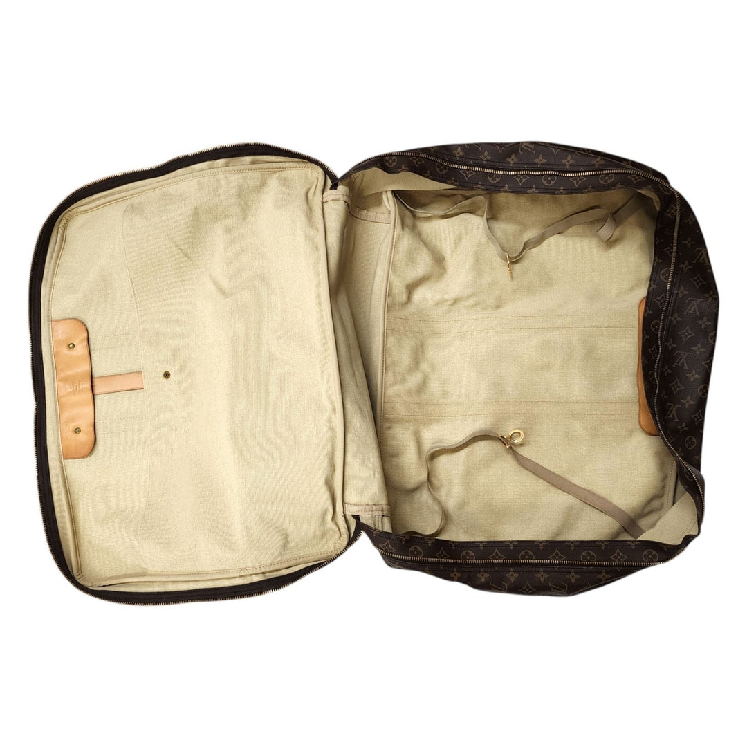 Louis Vuitton Sirius 60 Monogram Garment Travel Bag Brown