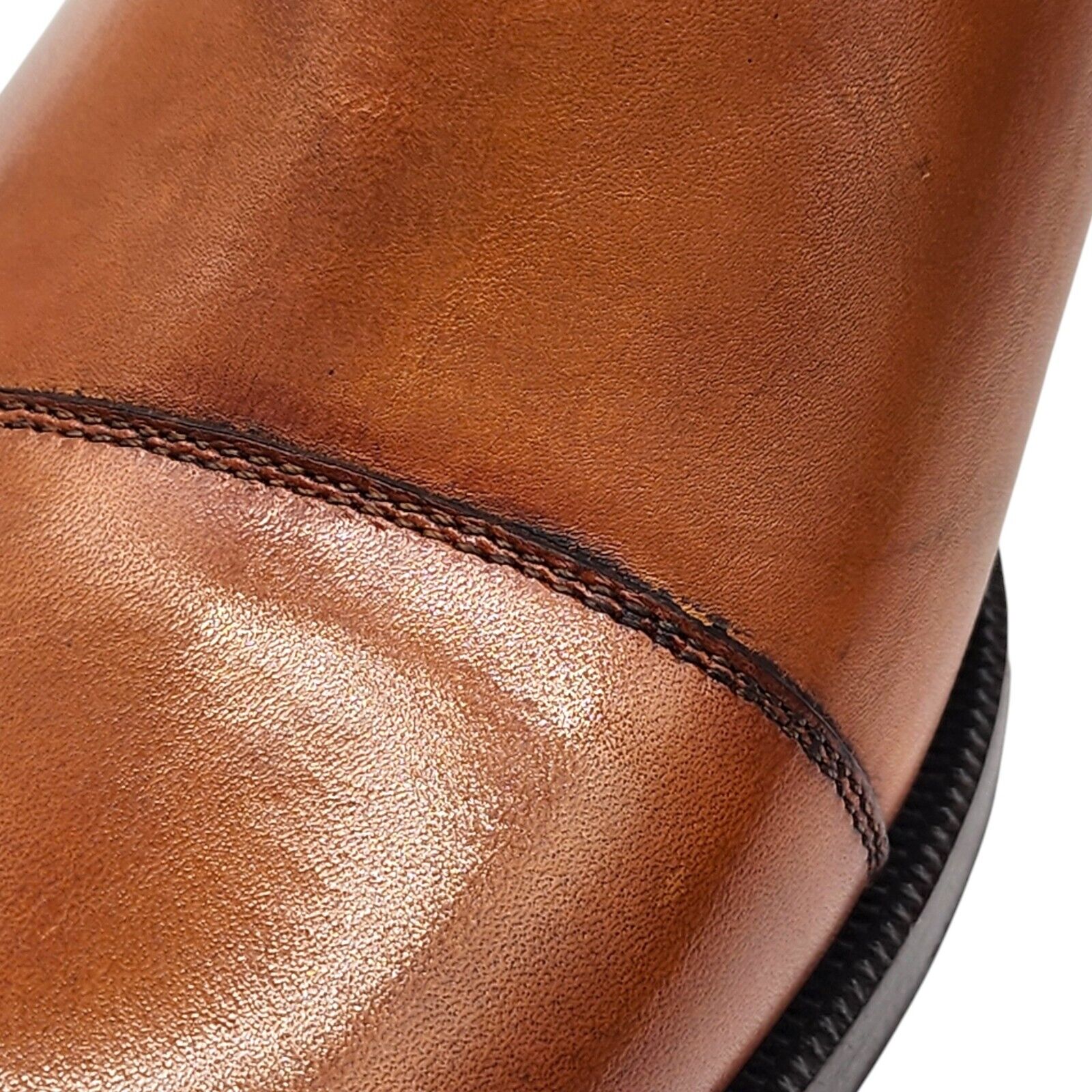 Christian Louboutin Antonio Chelsea Leather Boots - Brown - EU 39