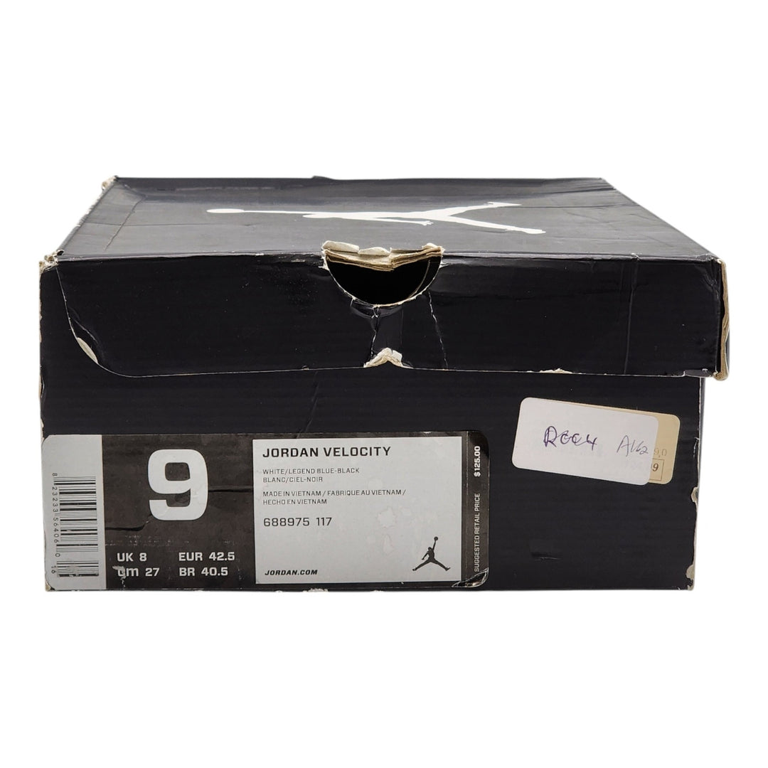 Nike Jordan Velocity 2014 BP White Legend Blue 688975-117 Size 9 US