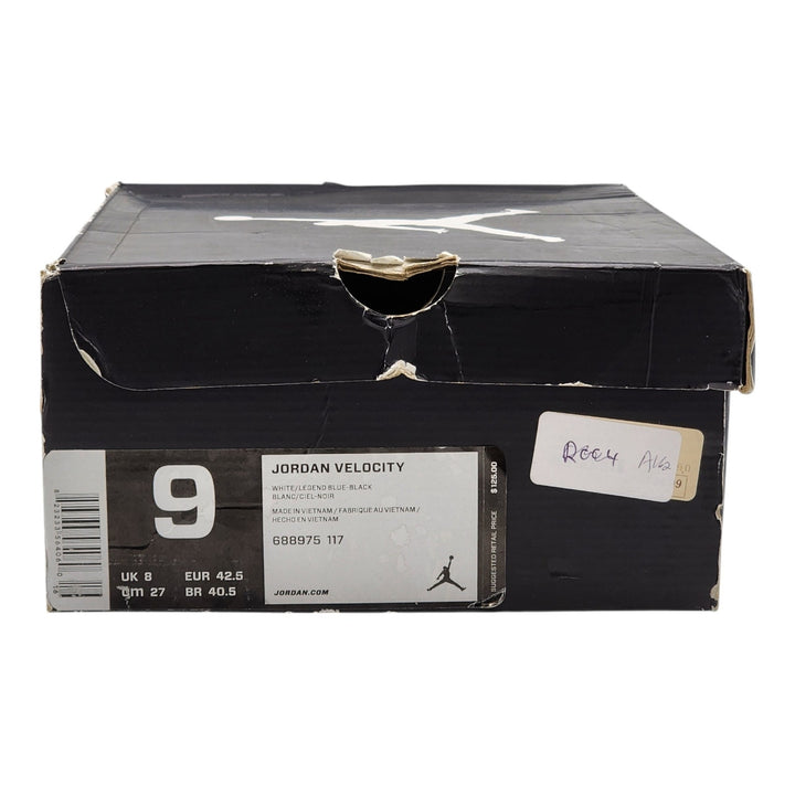 Nike Jordan Velocity 2014 BP White Legend Blue 688975-117 Size 9 US