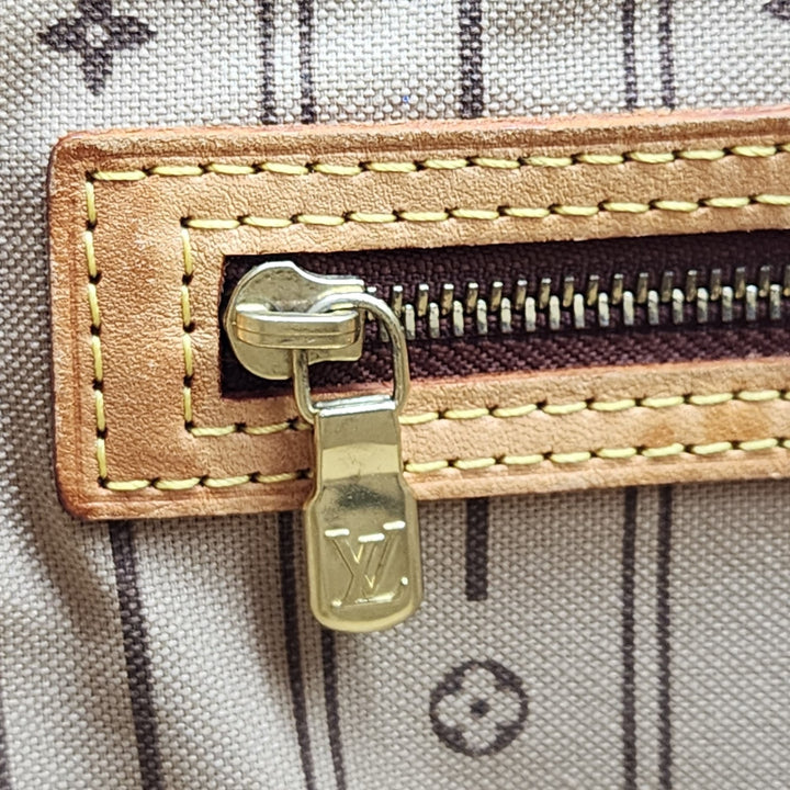 Louis Vuitton Neverfull MM Monogram Canvas Tote Bag Brown - Preowned $2170