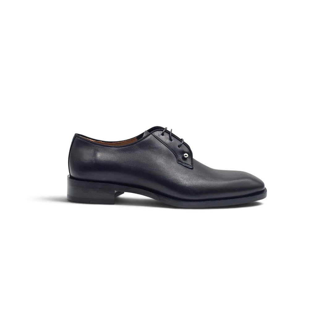 Christian Louboutin Chambeliss Leather Derby Shoes Black EU 42 US 9 - NWOB $1350