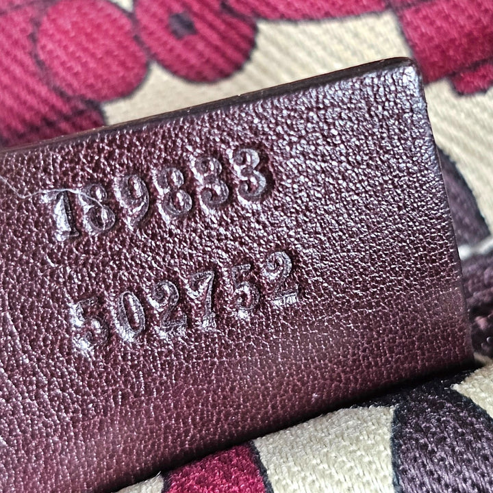 Gucci Abbey D-Ring Guccissima Leather Brown Hobo Shoulder Bag 189833 - Preowned