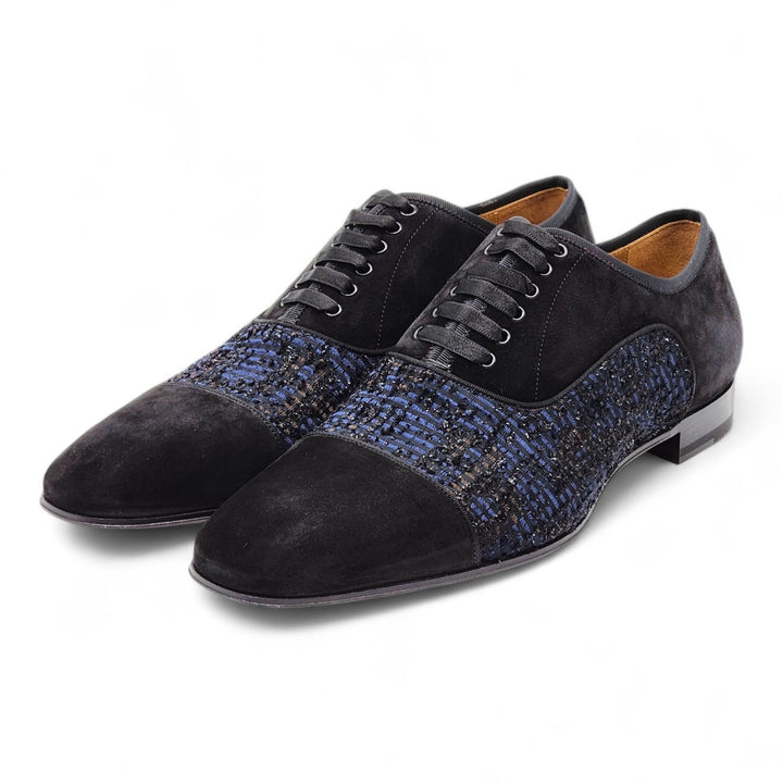 Christian Louboutin Greggo Oxford Shoes - Blue EU 42 US 9 Limited Ed. New