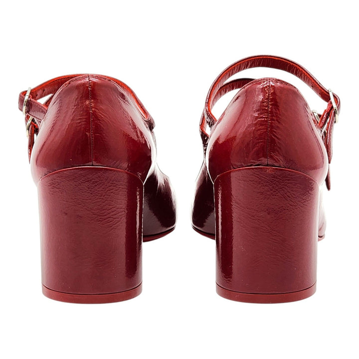 Christian Louboutin Miss Jane Patent Leather Pumps Red EU 36.5 US 6 - New $945