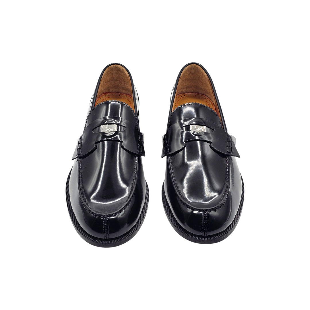Christian Louboutin Penny Tct 2 Leather Men's Loafers Black EU 44 US 11 - NWOB