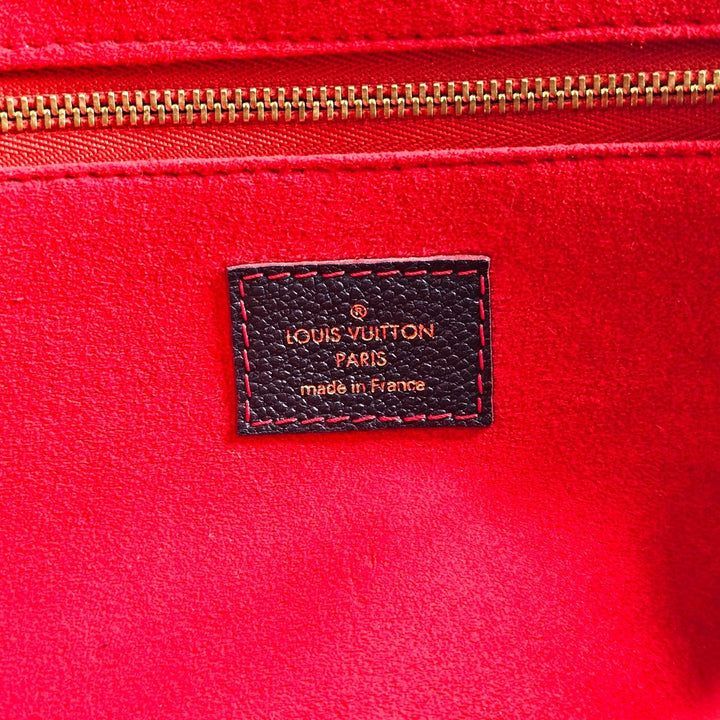 Louis Vuitton Saint Germain MM Empreinte Shoulder Bag Marine Rouge Navy Blue