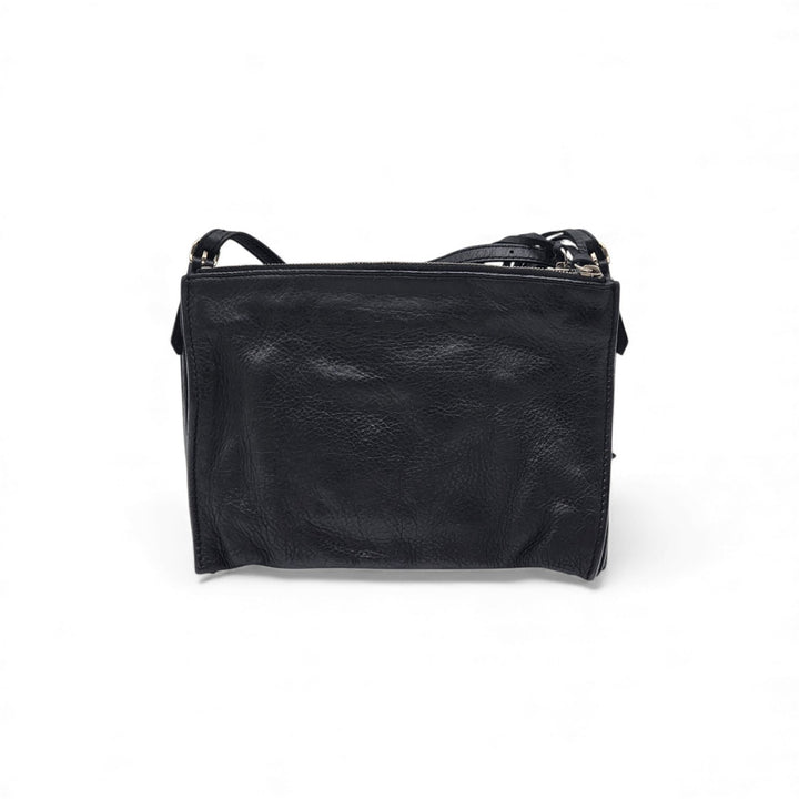 Balenciaga Papier Triple Crossbody Shoulder Bag Black SHW 357321