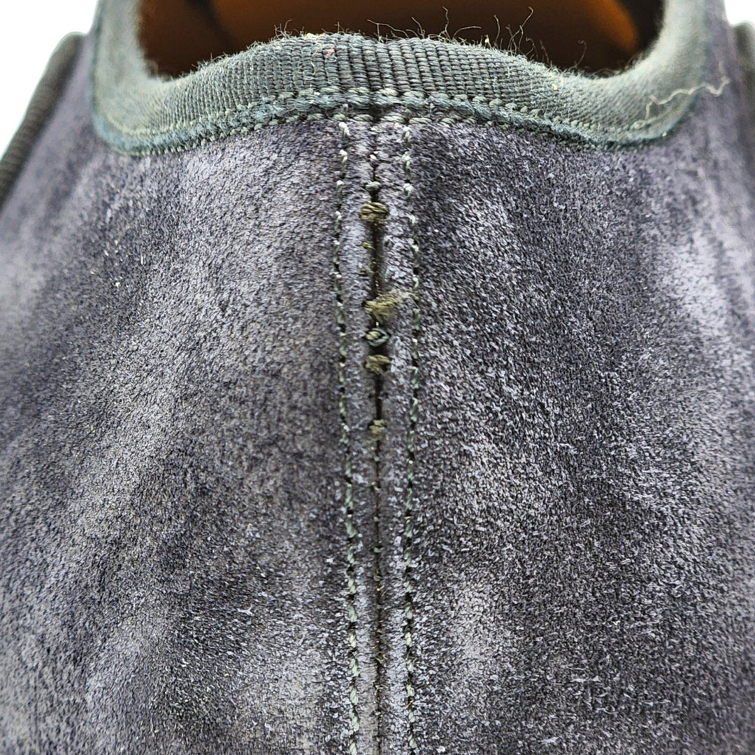 Christian Louboutin Greggo Leather and Suede Oxford Shoes in Blue EU 43 US 10